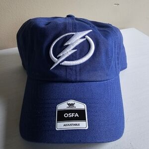 NHL Tampa Bay Lightning Blue Adjustable Cap Hat New With Tags